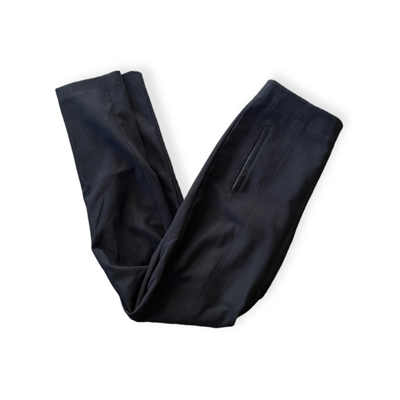 tibi pants casual black Size 0 XS zip close pockets - Picture 3 of 7